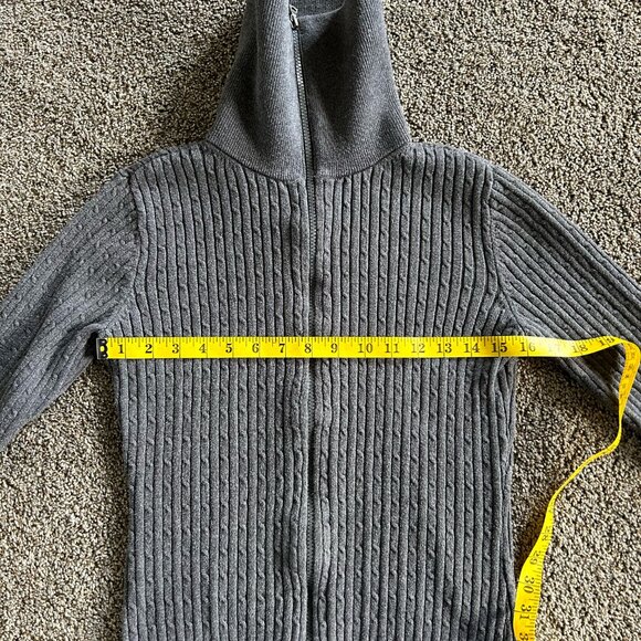 Liz Claiborne Women's Zip Up Sweater Size Small - Picture 7 of 9